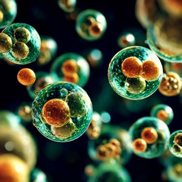 Microscopic visualisation of probiotic cultures